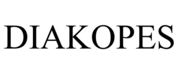 DIAKOPES trademark