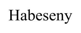 HABESENY trademark