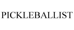 PICKLEBALLIST trademark