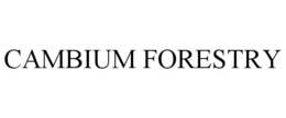 CAMBIUM FORESTRY trademark
