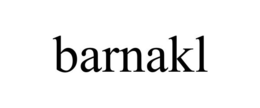 BARNAKL trademark