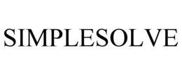 SIMPLESOLVE trademark