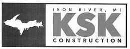 KSK CONSTRUCTION IRON RIVER, MI trademark