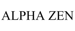 ALPHA ZEN trademark