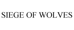 SIEGE OF WOLVES trademark