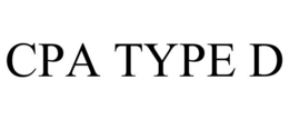 CPA TYPE D trademark