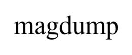 MAGDUMP trademark