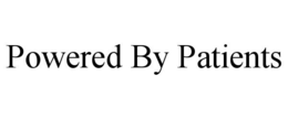 POWERED BY PATIENTS trademark