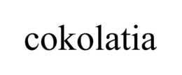 COKOLATIA trademark