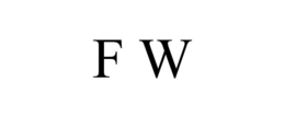 F W trademark