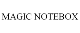 MAGIC NOTEBOX trademark