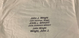 JOHN JENNINGS WRIGHT trademark