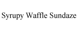 SYRUPY WAFFLE SUNDAZE trademark