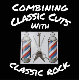 COMBINING CLASSIC CUTS WITH CLASSIC ROCK trademark