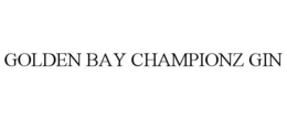 GOLDEN BAY CHAMPIONZ GIN trademark