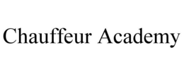 CHAUFFEUR ACADEMY trademark
