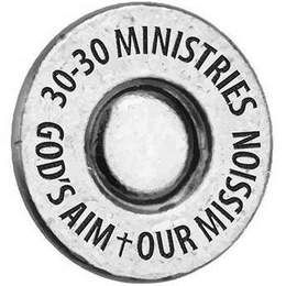 30-30 MINISTRIES GOD'S AIM OUR MISSION trademark