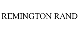 REMINGTON RAND trademark
