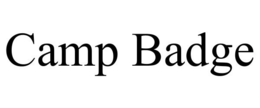 CAMP BADGE trademark