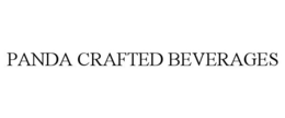 PANDA CRAFTED BEVERAGES trademark