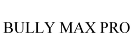 BULLY MAX PRO trademark