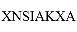 XNSIAKXA trademark