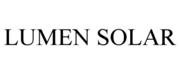 LUMEN SOLAR trademark