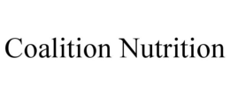 COALITION NUTRITION trademark