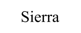 SIERRA trademark