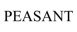 PEASANT trademark