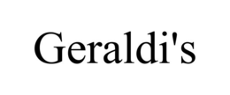 GERALDI'S trademark