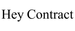 HEY CONTRACT trademark