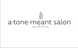 A.TONE.MEANT SALON FOR COLOR & CARE trademark