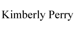 KIMBERLY PERRY trademark
