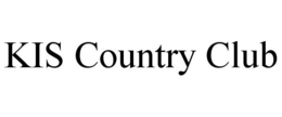 KIS COUNTRY CLUB trademark