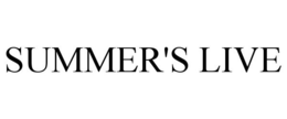 SUMMER'S LIVE trademark