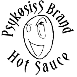 PSYK0SISS BRAND HOT SAUCE trademark