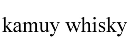 KAMUY WHISKY trademark