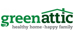 GREEN ATTIC HEALTHY HOME · HAPPY FAMILY trademark