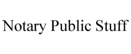 NOTARY PUBLIC STUFF trademark