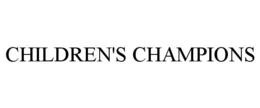 CHILDREN'S CHAMPIONS trademark