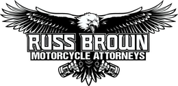 RUSS BROWN MOTORCYCLE ATTORNEYS trademark