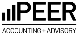 PEER ACCOUNTING + ADVISORY trademark