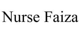 NURSE FAIZA trademark