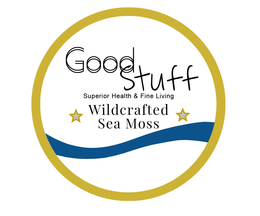 GOODSTUFF SUPERIOR HEALTH & FINE LIVING WILDCRAFTED SEA MOSS trademark