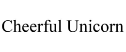 CHEERFUL UNICORN trademark