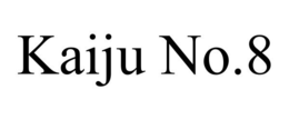 KAIJU NO.8 trademark