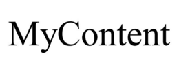 MYCONTENT trademark