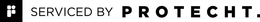 P SERVICED BY PROTECHT. trademark