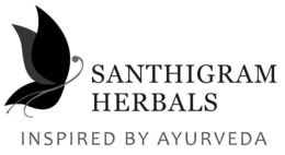 SANTHIGRAM HERBALS INSPIRED BY AYURVEDA trademark